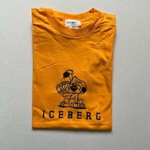 Brand new ICE BERG t-shirt for men | size XL | color yellow/ black
